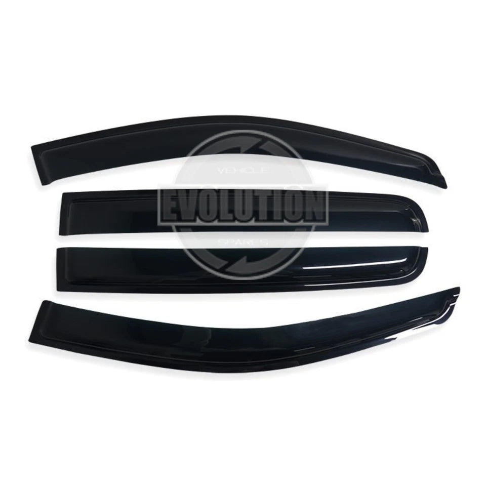 Ford Ranger T6 T7 T8 (2012-2022) Wind Deflectors | Rain Guards Visors | Stick-On