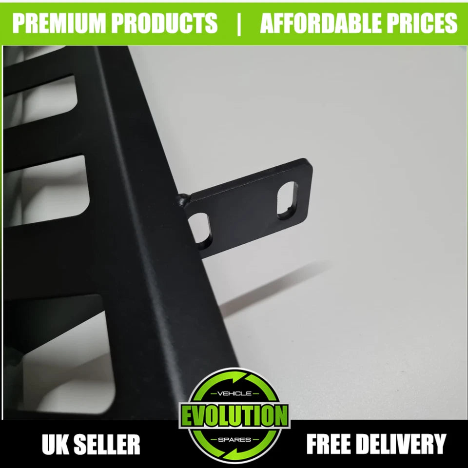 BLACK NUDGE A-BAR BULL BAR GUARD CITY AXLE TO FIT MITSUBISHI L200 2015-2019