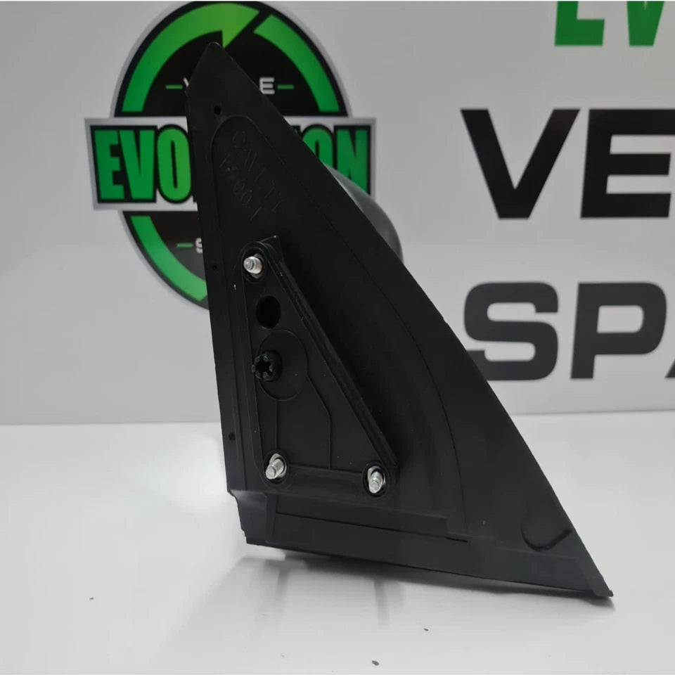 For Mitsubishi L200 Wing Door Mirror Pickup 2006-15 Black Manual passenger Side