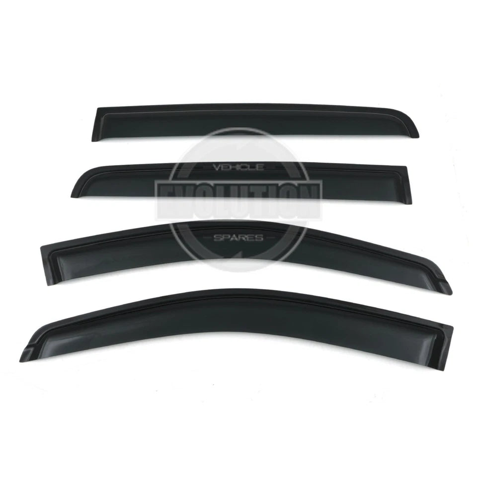 Ford Ranger T6 T7 T8 (2012-2022) Wind Deflectors | Rain Guards Visors | Stick-On