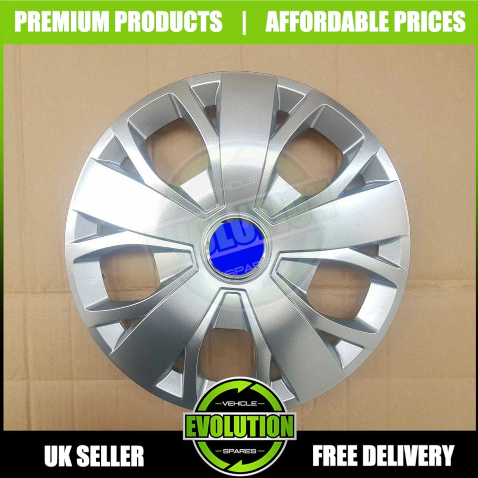 16" WHEEL TRIMS COVERS SET OF 4 HUB CAPS TO FIT FORD TRANSIT CONNECT 2002-2025