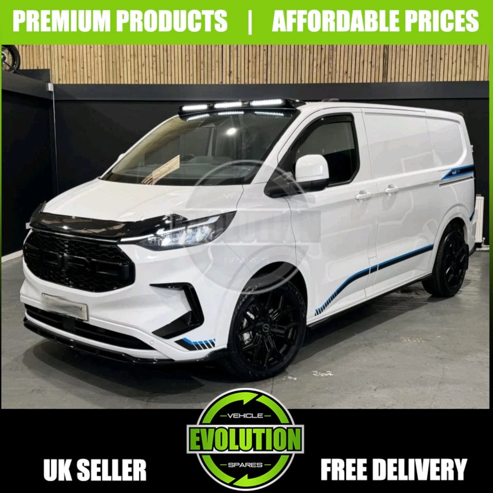 BONNET GUARD BUG DEFLECTOR PROTECTOR FITS FORD TRANSIT CUSTOM MK2 2023---