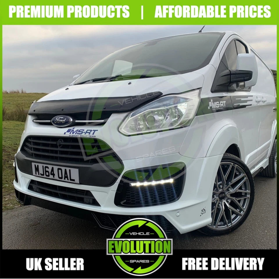 BONNET GUARD BUG DEFLECTOR PROTECTOR FITS FORD TRANSIT CUSTOM 2013-2018