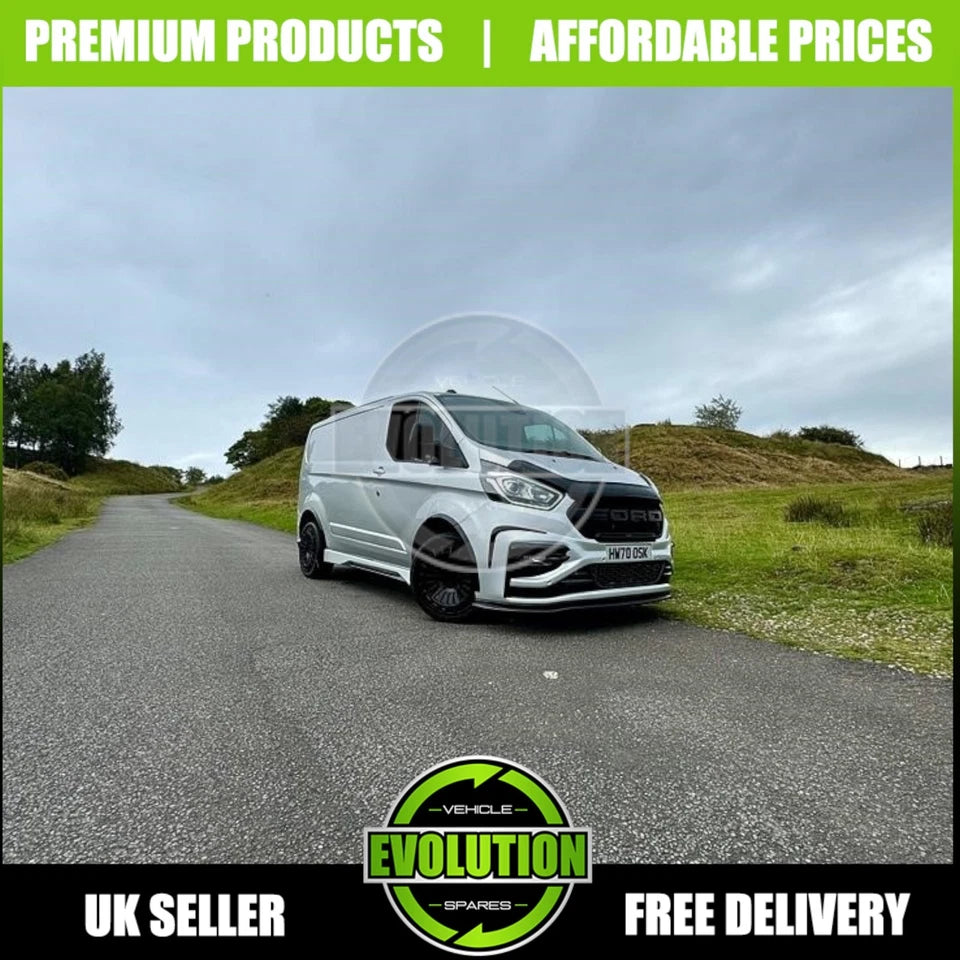 BONNET GUARD BUG DEFLECTOR PROTECTOR FITS FORD TRANSIT CUSTOM 2018 - 2022