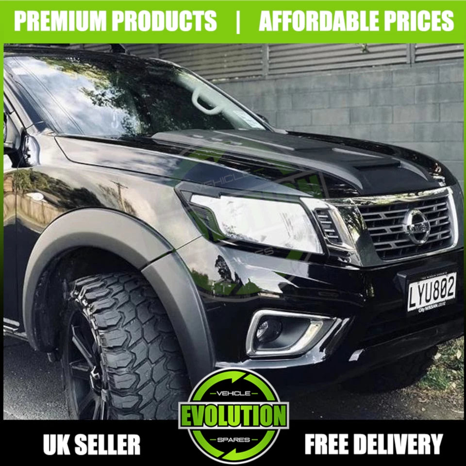 Bonnet Scoop Grill Vent To FIT Nissan Navara NP300 2016-2022