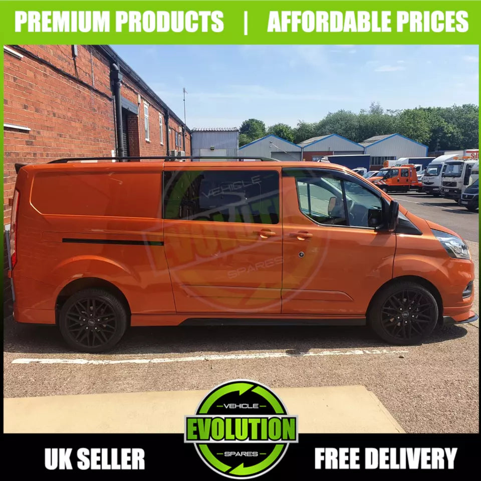 WIND RAIN SUN SMOKE DEFLECTORS TO FIT FORD TRANSIT CUSTOM 2012-2022