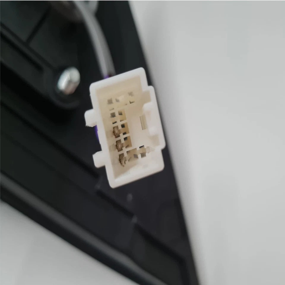 For Mitsubishi L200 Wing Door Mirror Pickup 2006-15 Black Electric Passenger