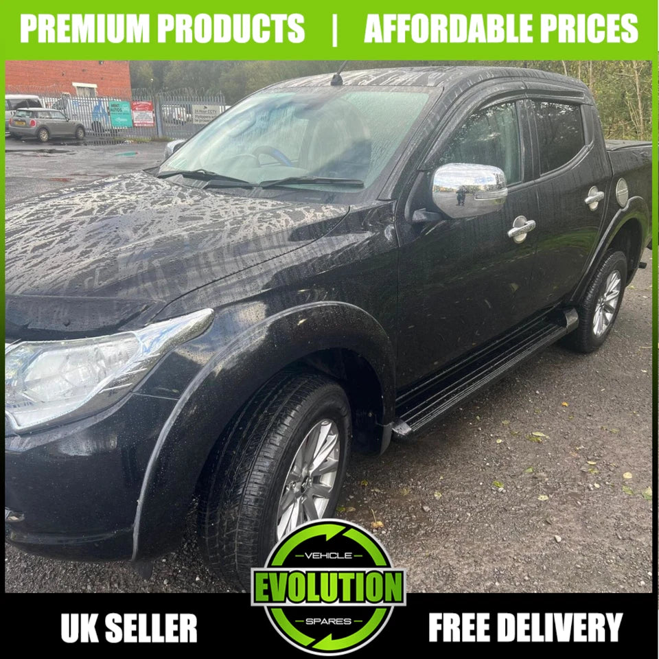 WIND RAIN SMOKE DEFLECTORS GLOSS VISORS Mitsubishi L200 Triton MK5 2015-2023