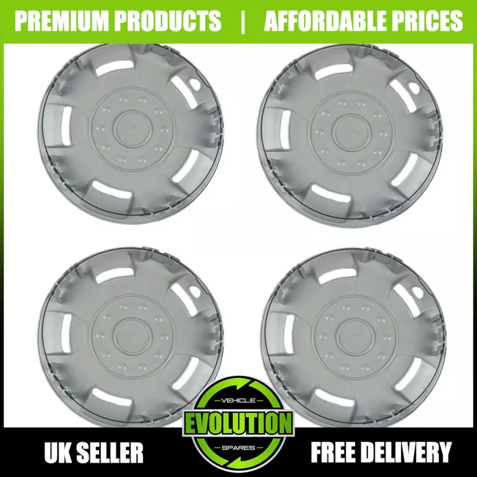 16" WHEEL TRIMS HUB CAPS COVERS RIMS TO FIT FORD TRANSIT CONNECT 2000-2025