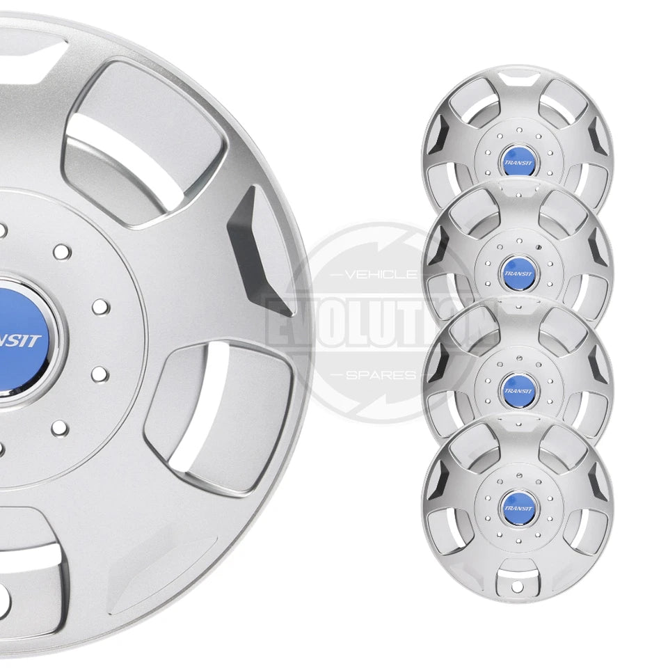 16" Wheel Trims Hub Caps Set of 4 Fits Ford Transit MK6 MK7 MK8 2000–2025