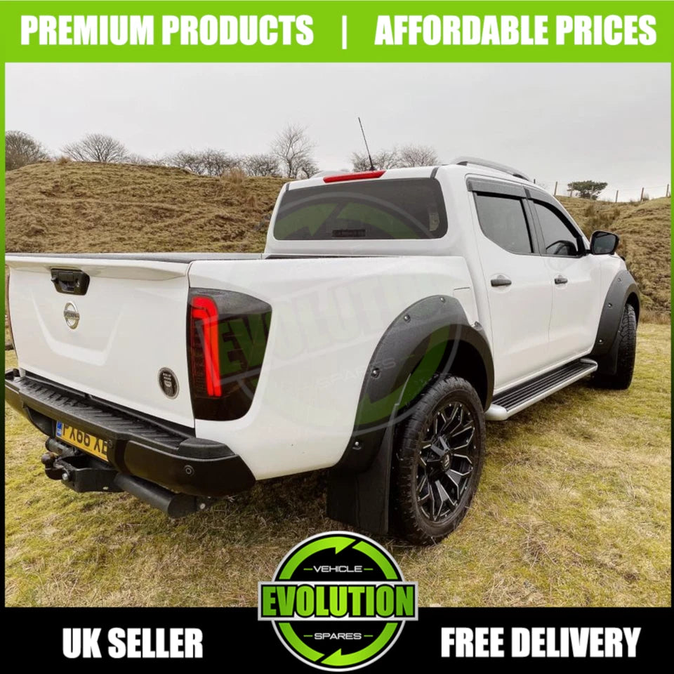 Wide Body Wheel Arches Fender Flares FITS Nissan Navara NP300 2016-2022 NONE ADD BLU