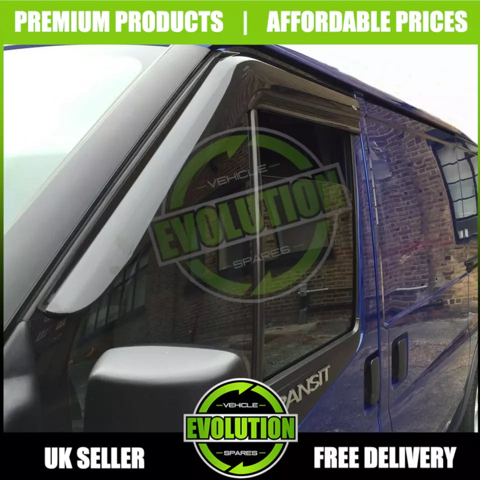 WIND RAIN SUN SMOKE GUARD DEFLECTORS TO FIT Ford Transit MK5 1994-2002