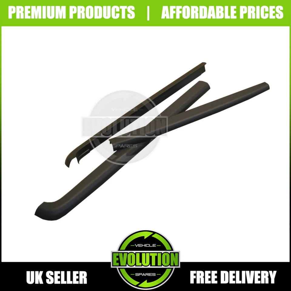 LOAD BED RAIL CAPS PROTECTOR 3 PC SET TAILGATE FOR NISSAN NAVARA NP300 2016-2022