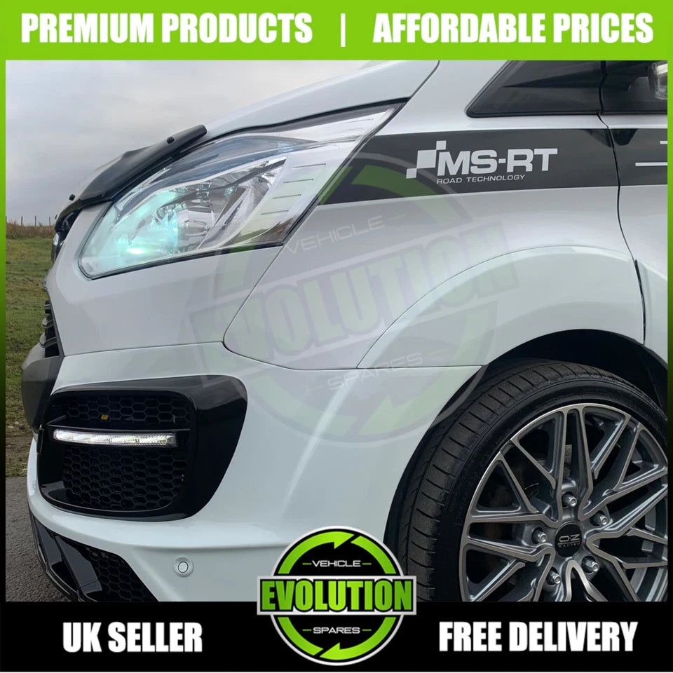 BONNET GUARD BUG DEFLECTOR PROTECTOR FITS FORD TRANSIT CUSTOM 2013-2018