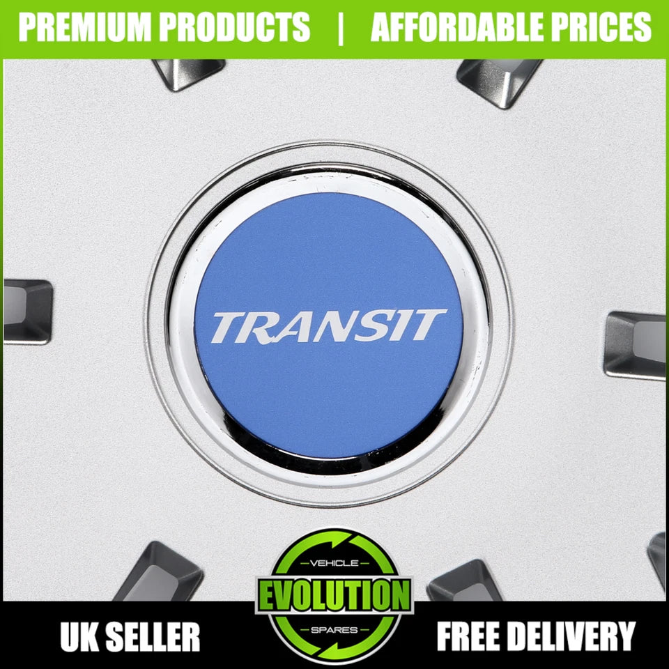16" WHEEL TRIMS HUB CAPS RIMS COVERS TO FIT FORD TRANSIT CUSTOM 2013-2025