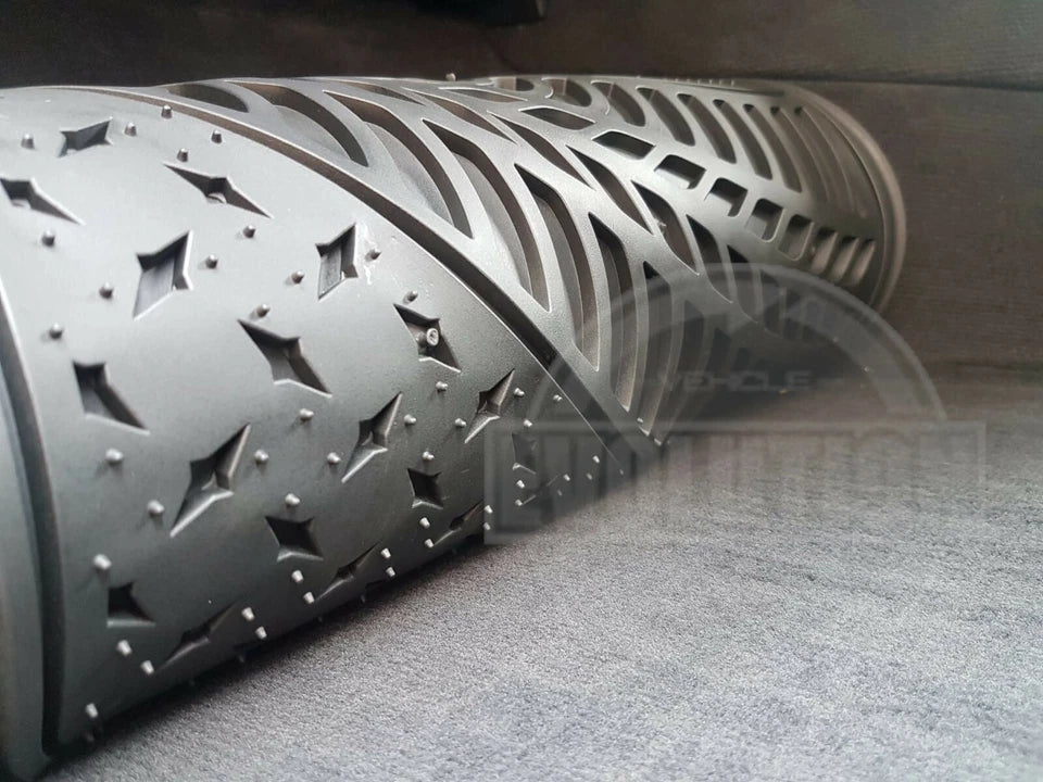 TO FIT Nissan NAVARA HEAVY DUTY BLACK RUBBER CAR MAT SET NON SLIP SET OF