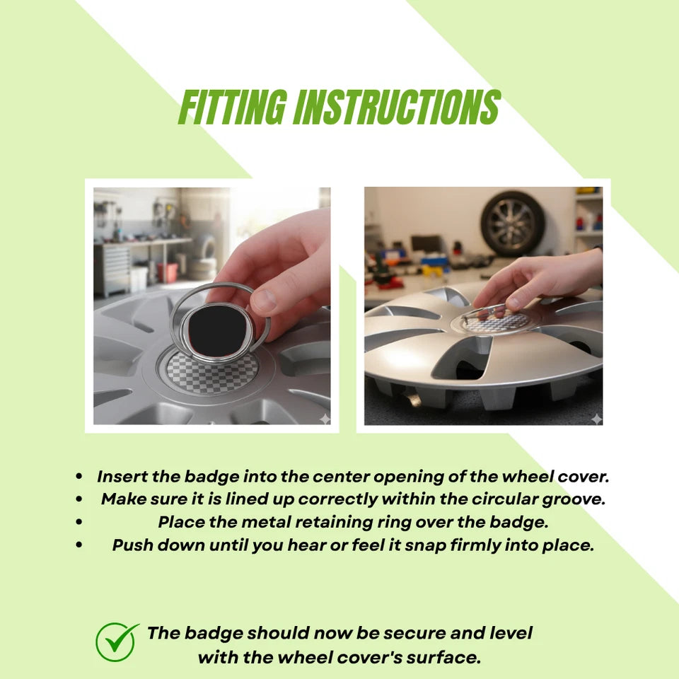 16" Wheel Trims Hub Caps Set of 4 Fits Ford Transit MK6 MK7 MK8 2000–2025