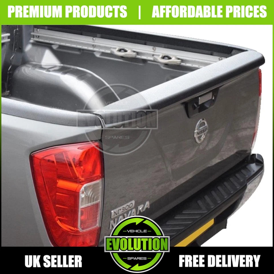 LOAD BED RAIL CAPS PROTECTOR 3 PC SET TAILGATE FOR NISSAN NAVARA NP300 2016-2022