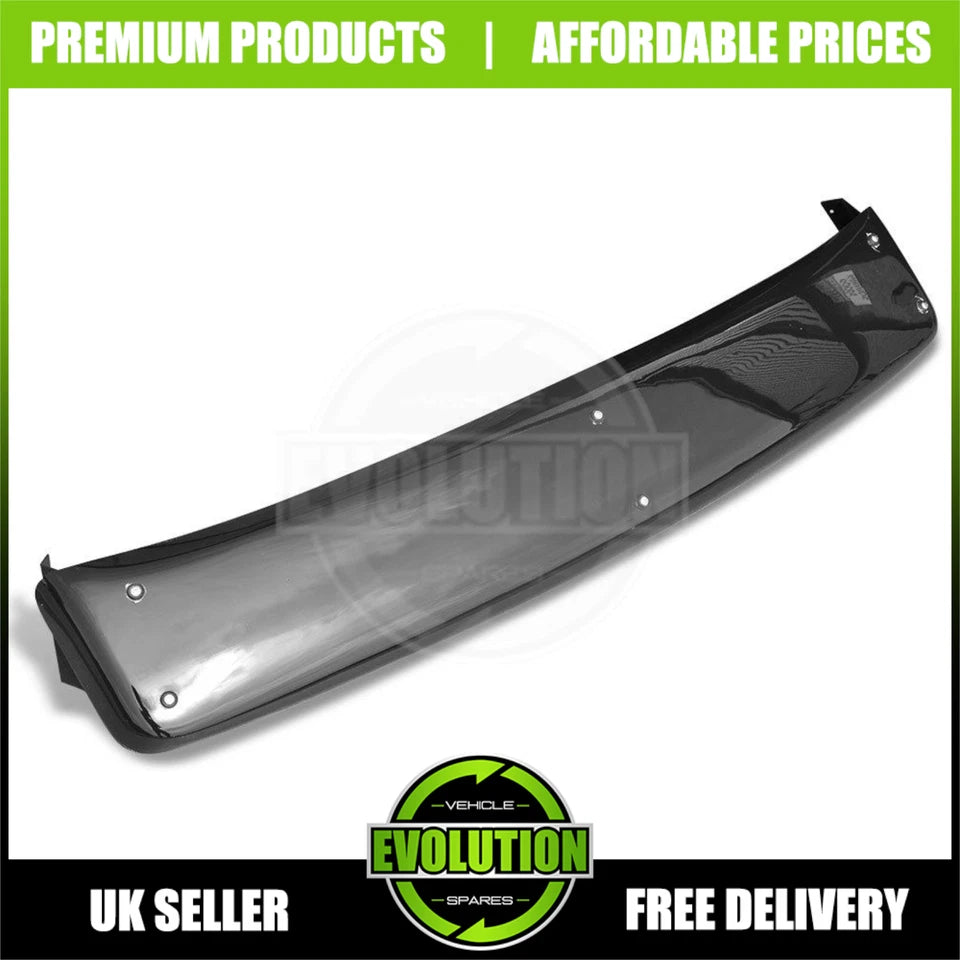 Sun Visor Sunvisor Solid Gloss Black Acrylic fits Nissan Navara D40 2006-2015