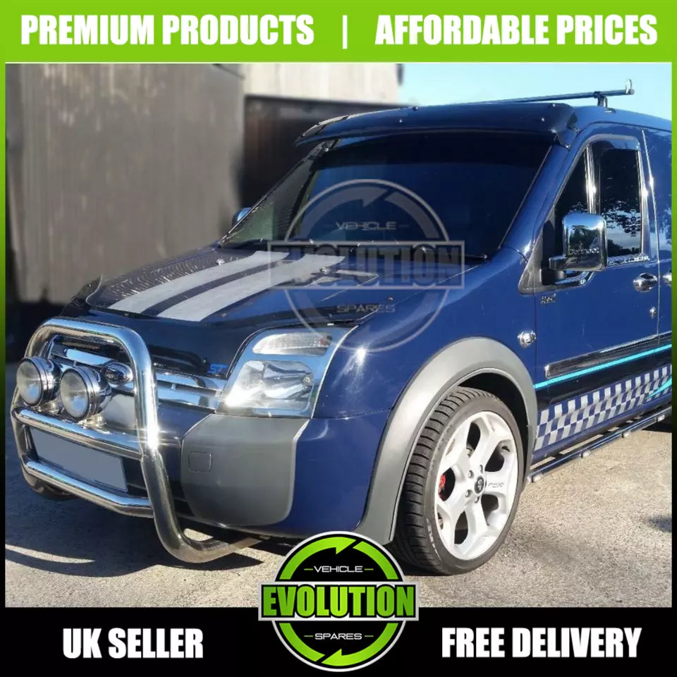 BONNET GUARD BUG DEFLECTOR BRA GLOSS PROTECTOR FITS FORD TRANSIT CONNECT 02-2012