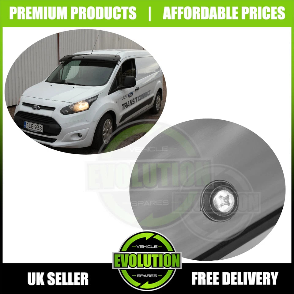 SUNVISOR DEFLECTOR WIND SUN VISOR PROTECTOR TO FIT FORD TRANSIT CONNECT 13-2021