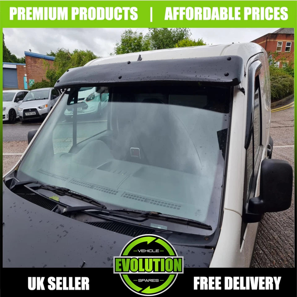 FITS FORD TRANSIT CONNECT 2003-2013 SUNVISOR DEFLECTOR WIND SUN VISOR PROTECTOR