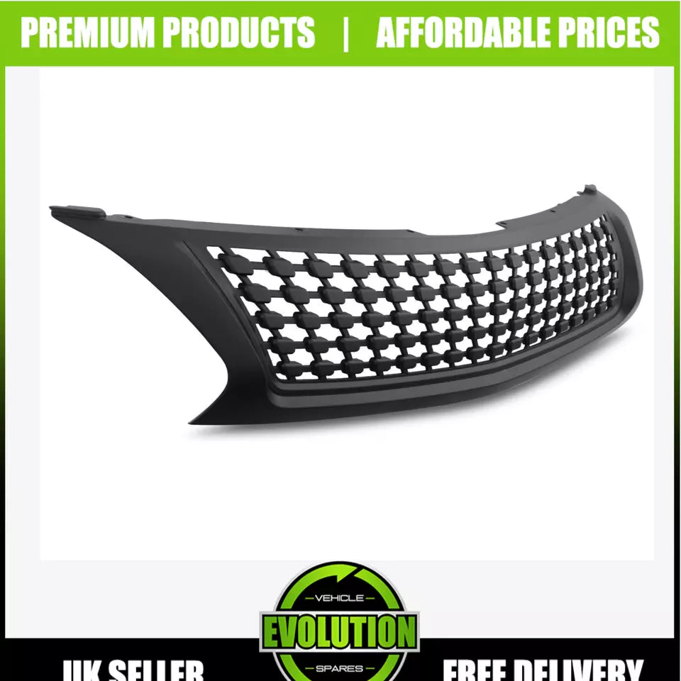 Fits Mitsubishi L200 2015-2018 Grille Upgrade grill matt black new SERIES 5