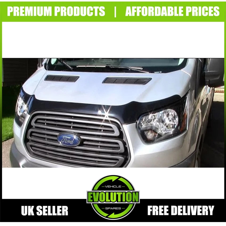 BONNET GUARD BUG DEFLECTOR PROTECTOR TO FIT FORD TRANSIT 2013-2019 MK8