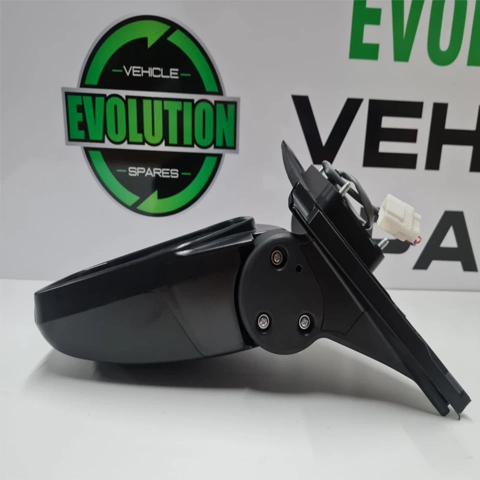 For Mitsubishi L200 Wing Door Mirror Pickup 2006-15 Black Electric Passenger