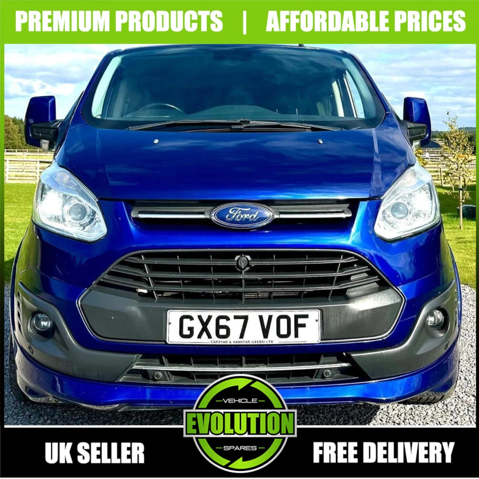 New It's free to sell on eBay Excludes Vehicles and business sellers Sell one like this  Share TO FIT FORD TRANSIT CUSTOM 2013-2017 FRONT BUMPER LIP DIFFUSER SPOILER PLASTIC