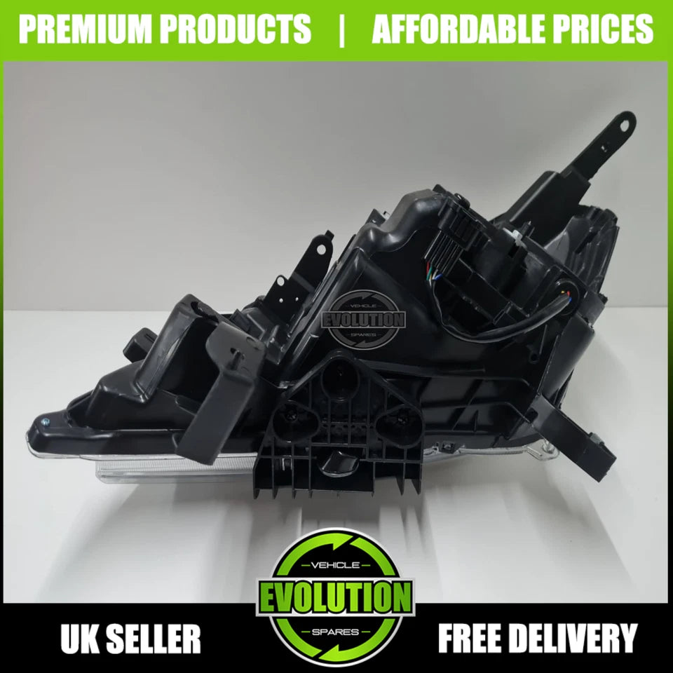 LED HEADLIGHT DRL CHROME OEM STYLE RIGHT DRIVERS FITS NISSAN NAVARA 2016-2022