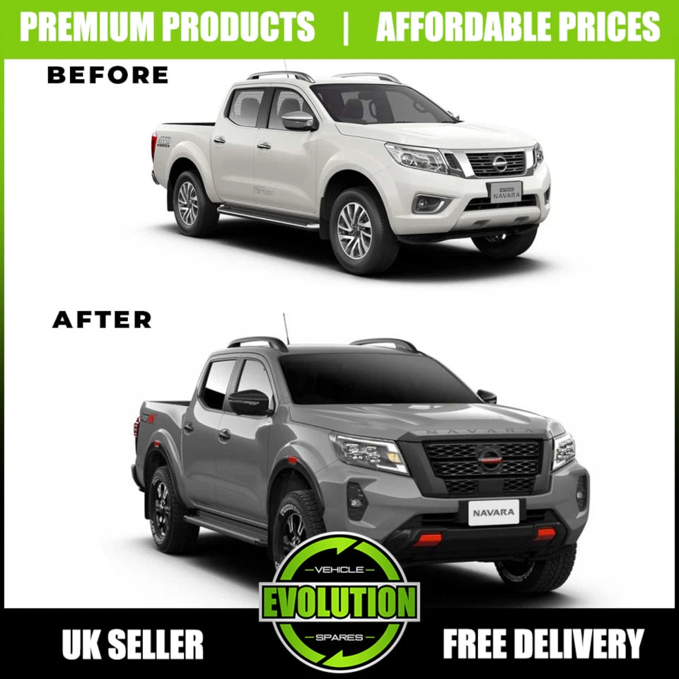 EVS Front Bumper bodykit Grille arches face lift fits Nissan NAVARA NP300 2016-2022