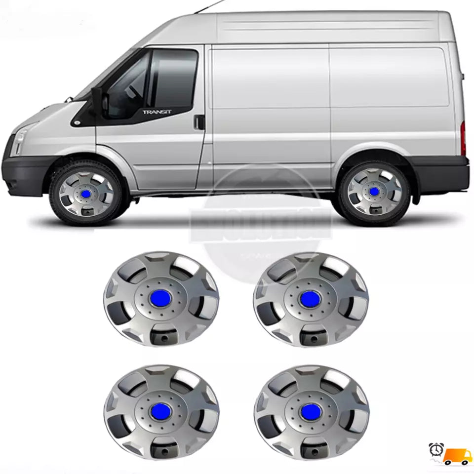 New It's free to sell on eBay Excludes Vehicles and business sellers Sell one like this  Share 15" WHEEL TRIMS TO FIT FORD TRANSIT VAN SET OF 4 2000-2018 MK6 MK7 MK8 HUB CAPS