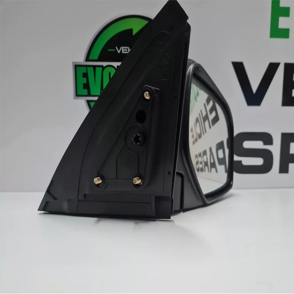 For Mitsubishi L200 Wing Door Mirror Pickup 2006-2016 Black Manual Drivers Side