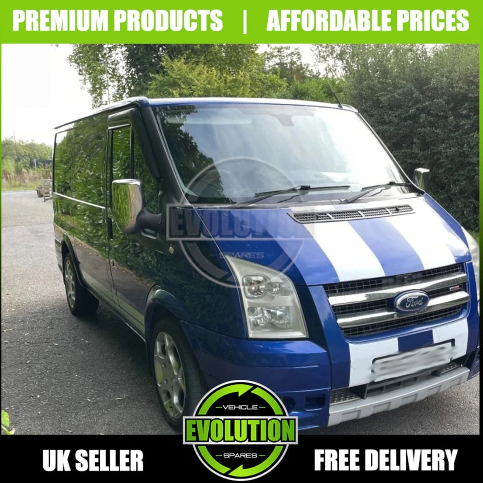 WIND RAIN SMOKE DEFLECTORS VISORS EXTERNAL FIT TO FIT FORD TRANSIT MK7 2006-13