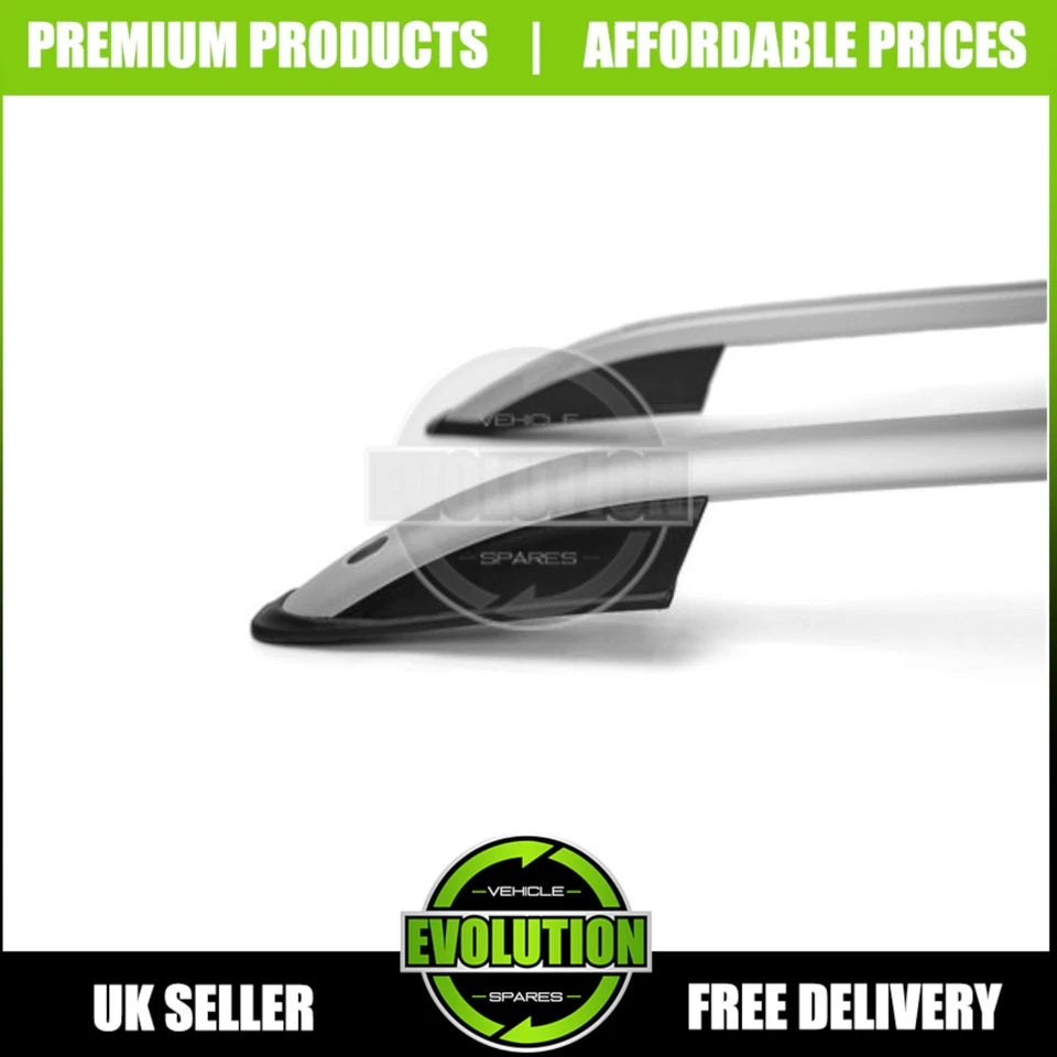 ROOF RAILS BARS SILVER RACK BAR SWB FITS FORD TRANSIT CUSTOM 2023-- MK2