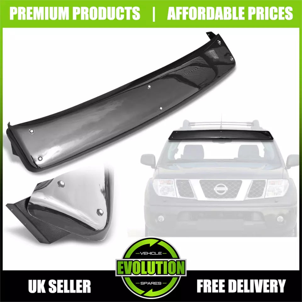 Fits Nissan NAVARA 2006-2015 SUNVISOR BUG DEFLECTOR WIND SUN VISOR PROTECTOR