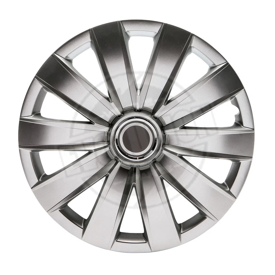15" WHEEL TRIMS TO FIT FORD TRANSIT VAN MK8 2013- SET OF 4 BRAND NEW HUB CAPS