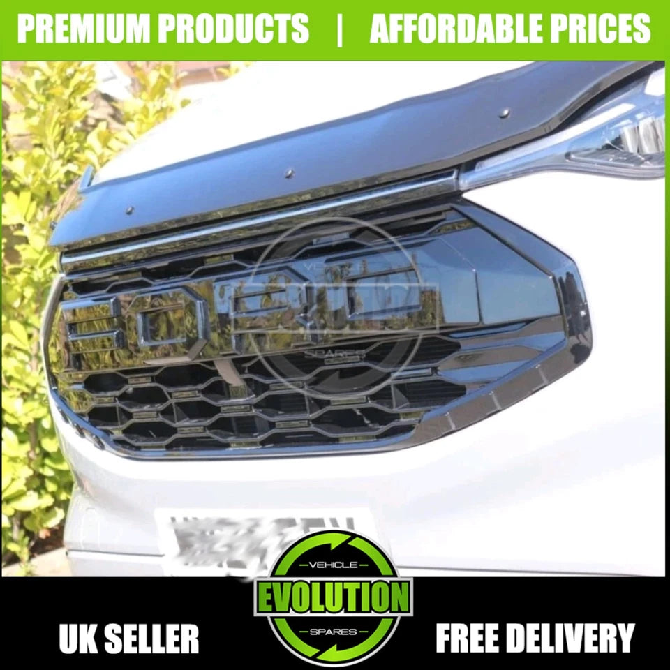 BONNET GUARD BUG DEFLECTOR PROTECTOR FITS FORD TRANSIT CUSTOM MK2 2023---