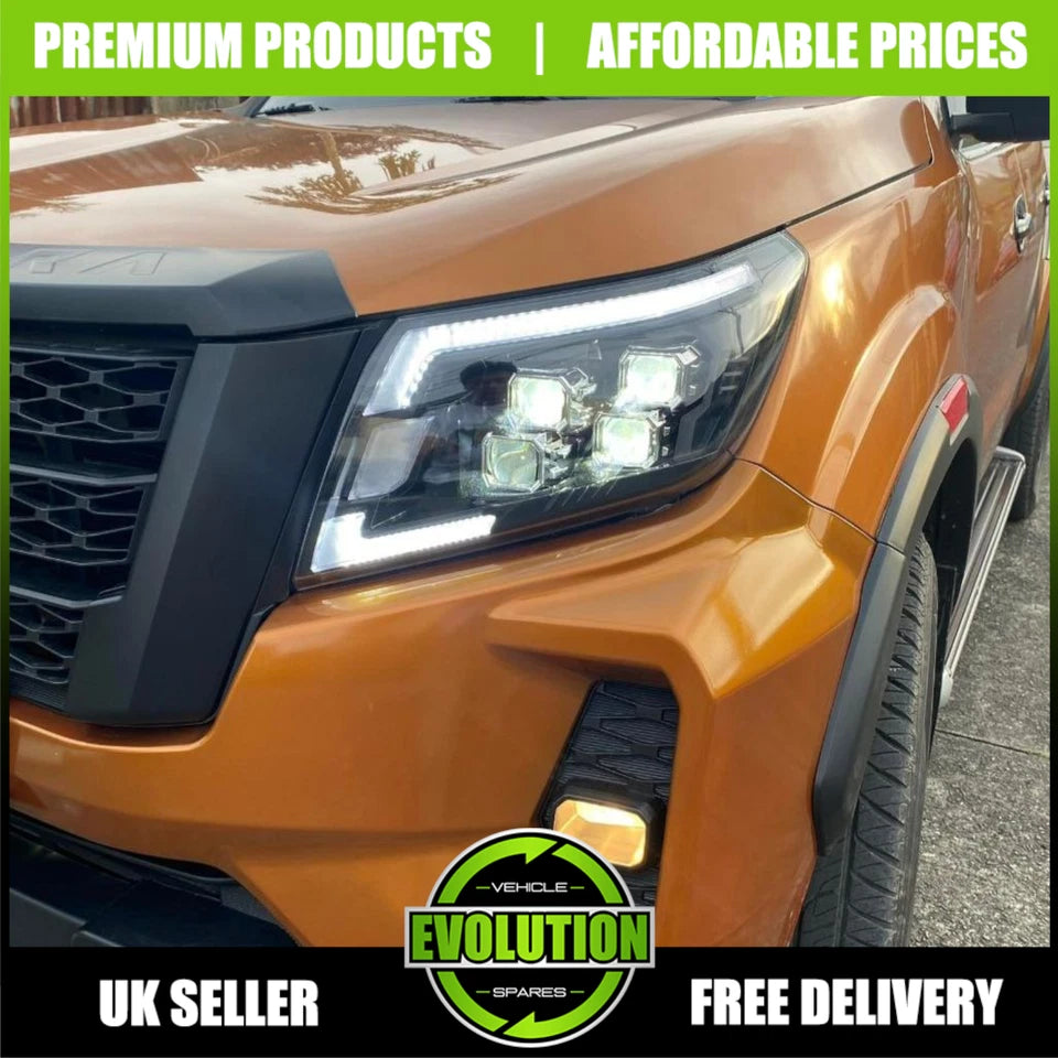 EVS Front Bumper bodykit Grille arches face lift fits Nissan NAVARA NP300 2016-2022