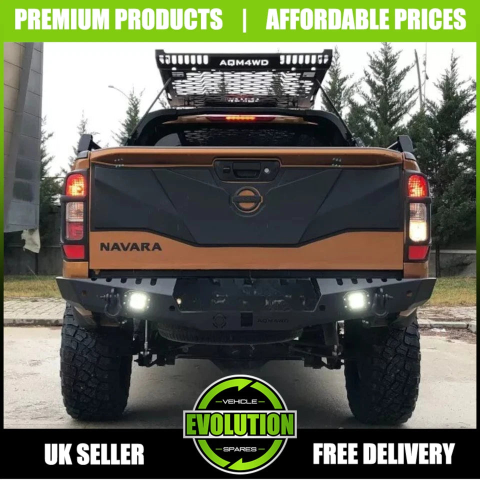 Tailgate Cladding Protector Body Cover Trim NP300 Fits Nissan Navara 2016-2022