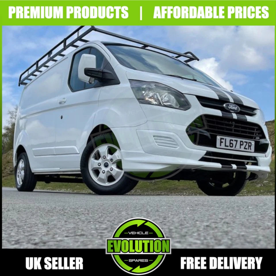 FRONT BUMPER LIP SPOILER TO FIT FORD TRANSIT CUSTOM 2013-2017 SPORT DIFFUSER