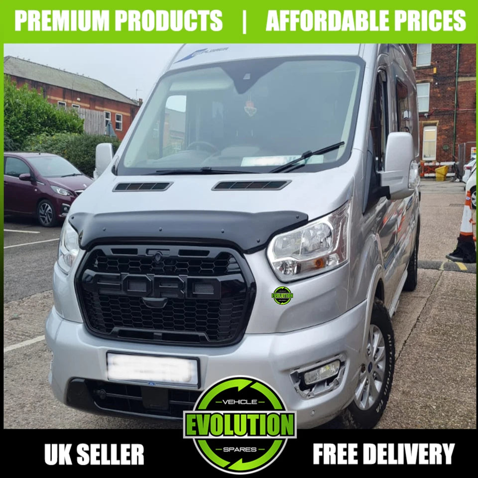 BONNET GUARD BUG DEFLECTOR PROTECTOR TO FIT FORD TRANSIT 2013-2019 MK8