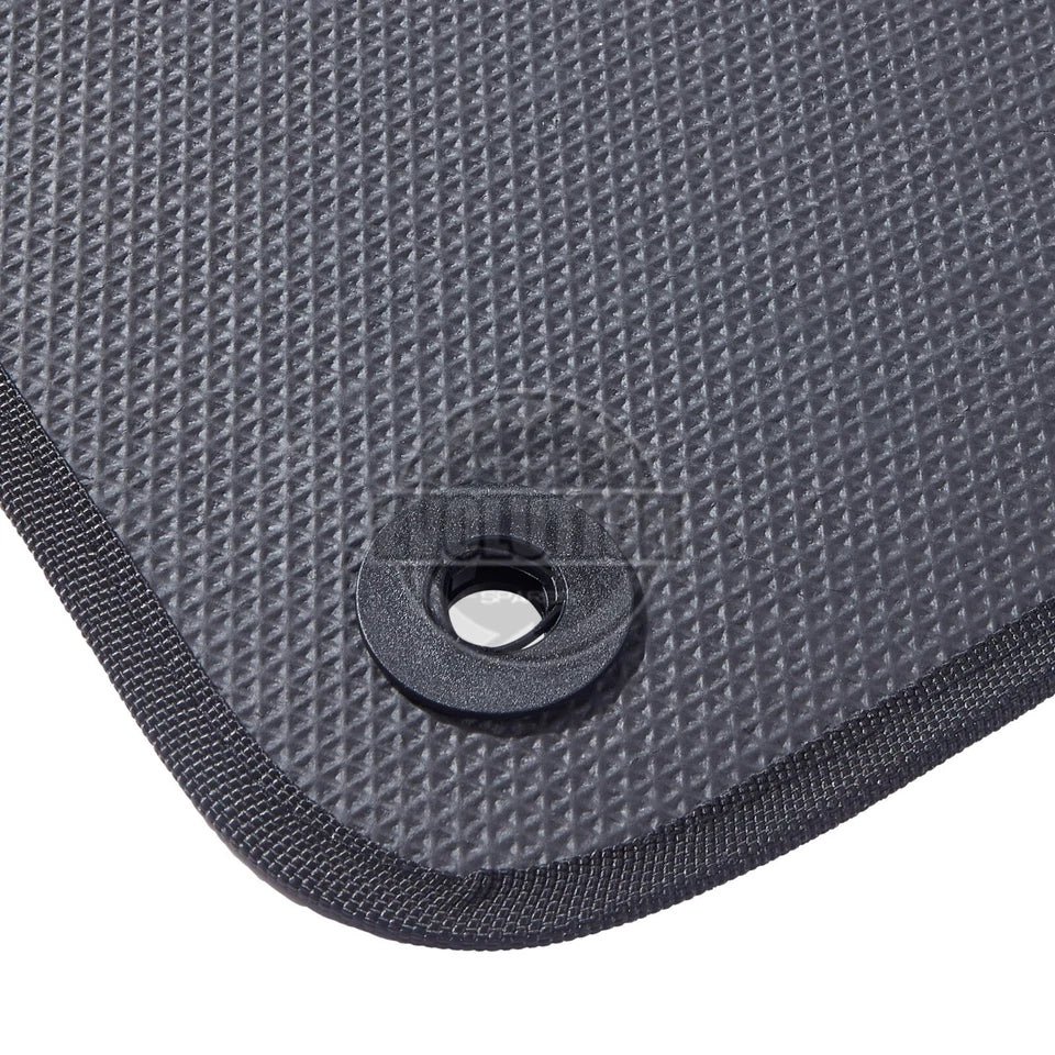 Carpet Mats tailored Car Floor Black to F Fit NISSAN Navara Double Cab 2016-2022