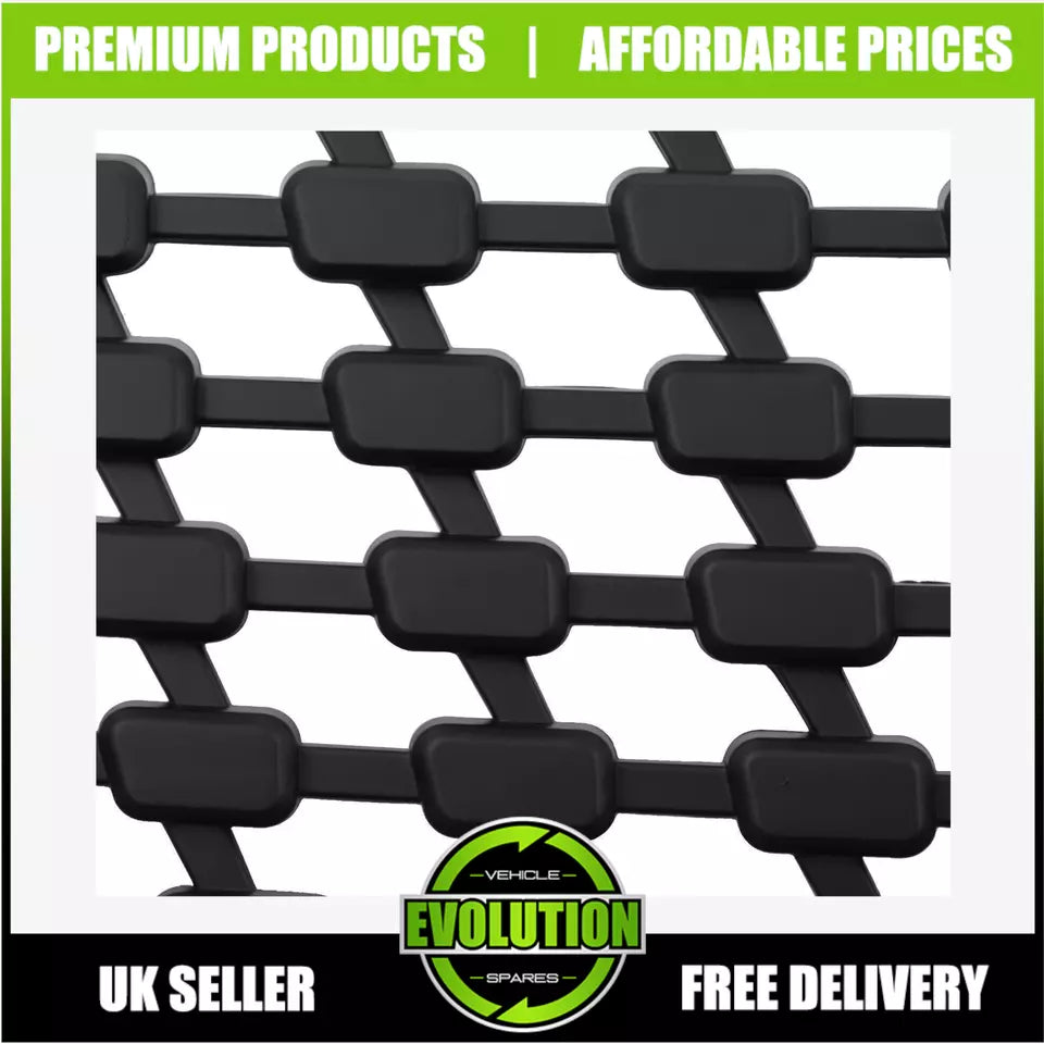 Fits Mitsubishi L200 2015-2018 Grille Upgrade grill matt black new SERIES 5