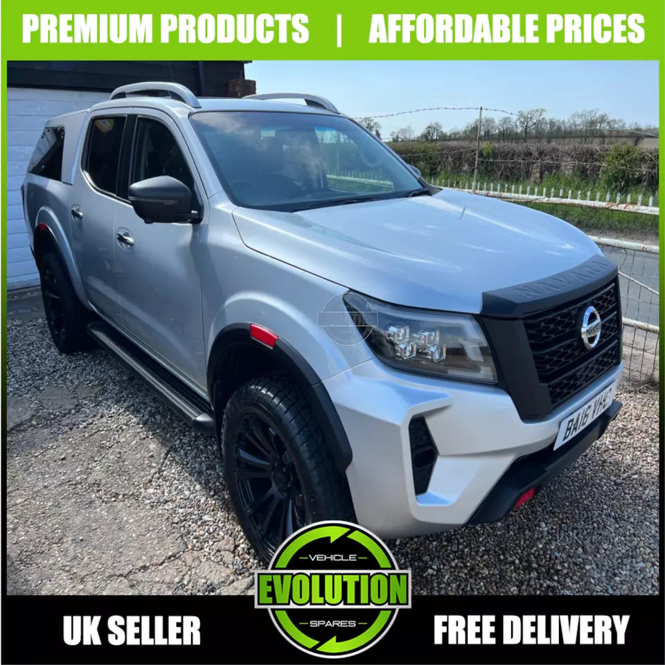 FRONT GRILL MATTE BLACK NP300 BUMPER GRILLE FOR NISSAN NAVARA 2016-2022