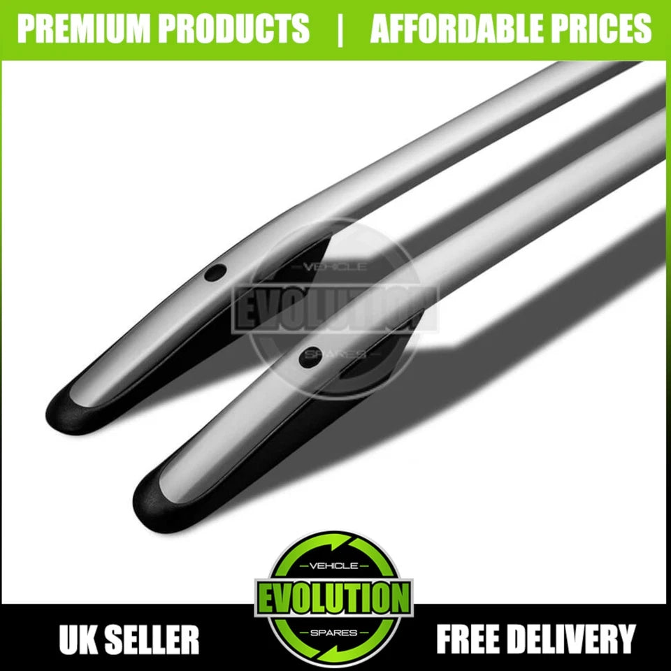 ROOF RAILS BARS SILVER RACK BAR SWB FITS FORD TRANSIT CUSTOM 2013-2022