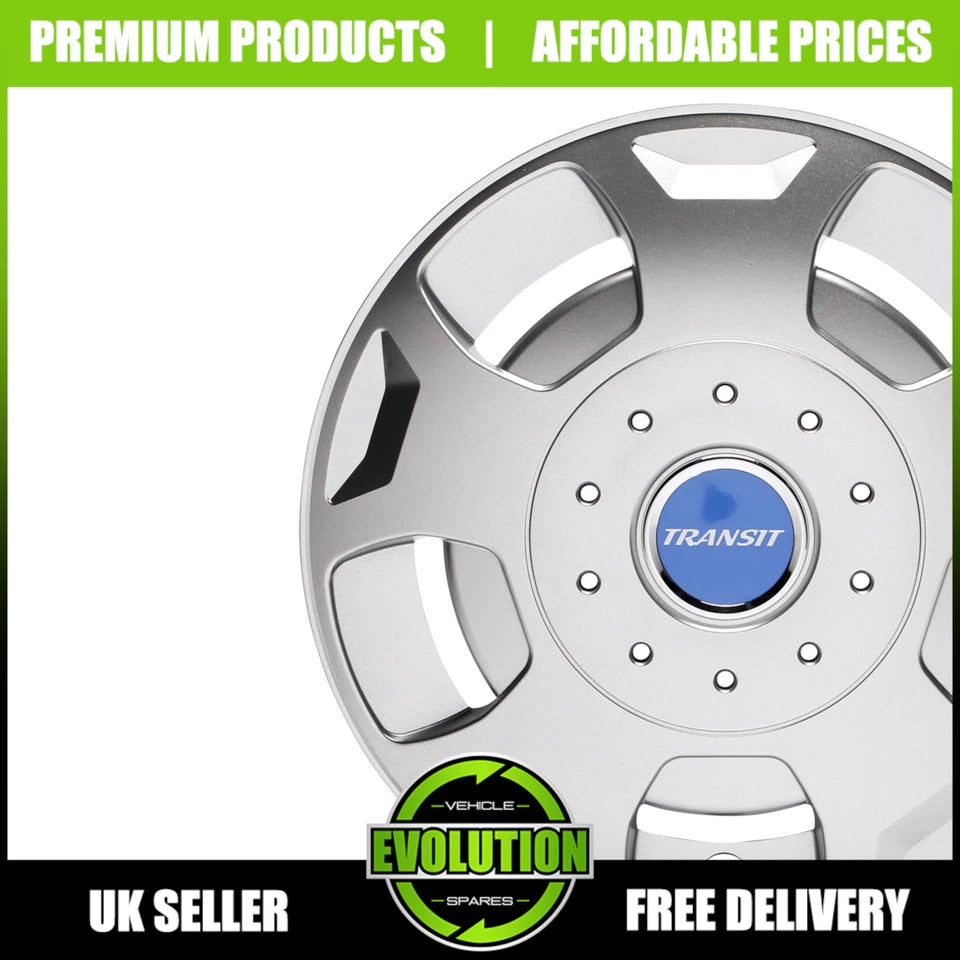 16" WHEEL TRIMS HUB CAPS COVERS RIMS TO FIT FORD TRANSIT CONNECT 2000-2025