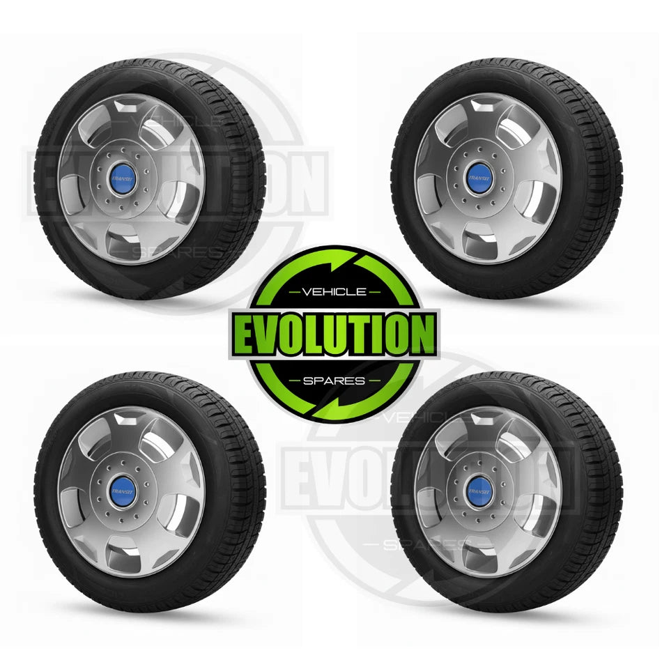 16" Wheel Trims Hub Caps Set of 4 Fits Ford Transit MK6 MK7 MK8 2000–2025