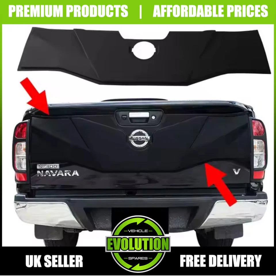 Tailgate Cladding Protector Body Cover Trim NP300 Fits Nissan Navara 2016-2022